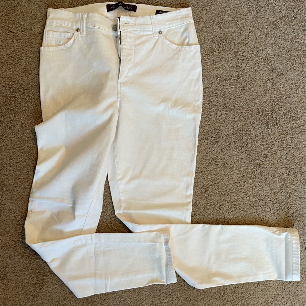 Gloria Vanderbilt White Amanda Skinny Jeans